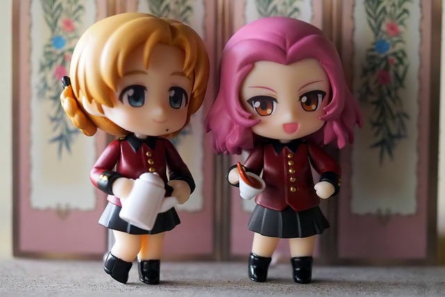 Anime figurines